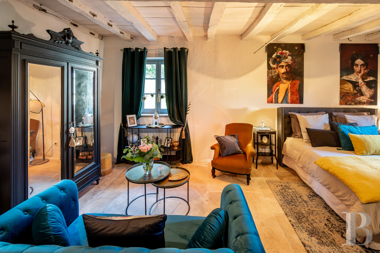 Dans le Lot-et-Garonne, au sud-est de Marmande, une demeure des 18e et 19e siècles en bordure du canal latéral de la Garonne - photo  n°15